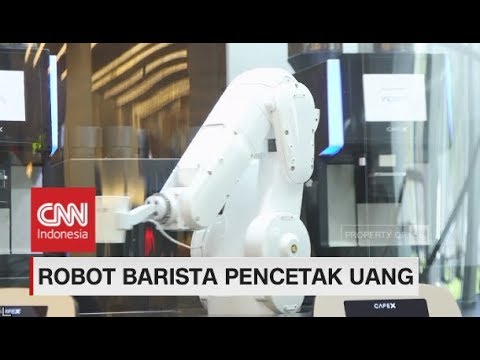 Robot Barista Pencetak Uang