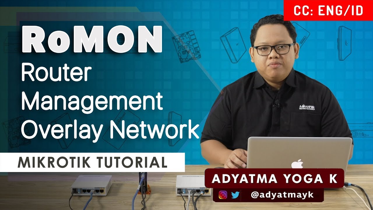 RoMON : Router Management Overlay Network - MIKROTIK TUTORIAL [ENG SUB]