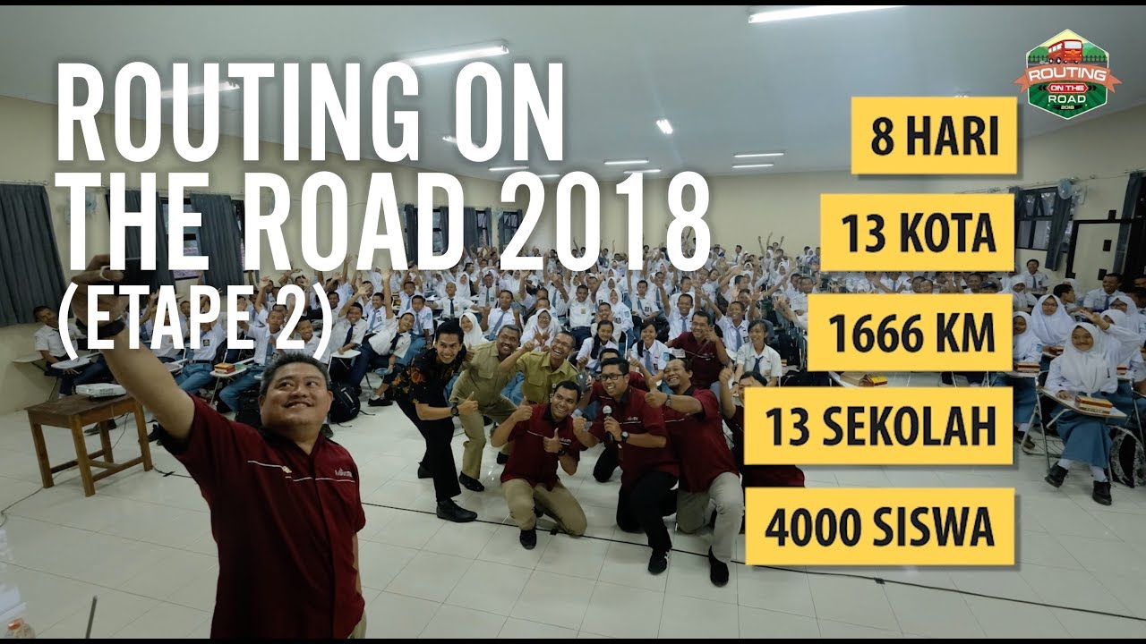 ROUTING ON THE ROAD 2018 - ETAPE 2 (13 KOTA)