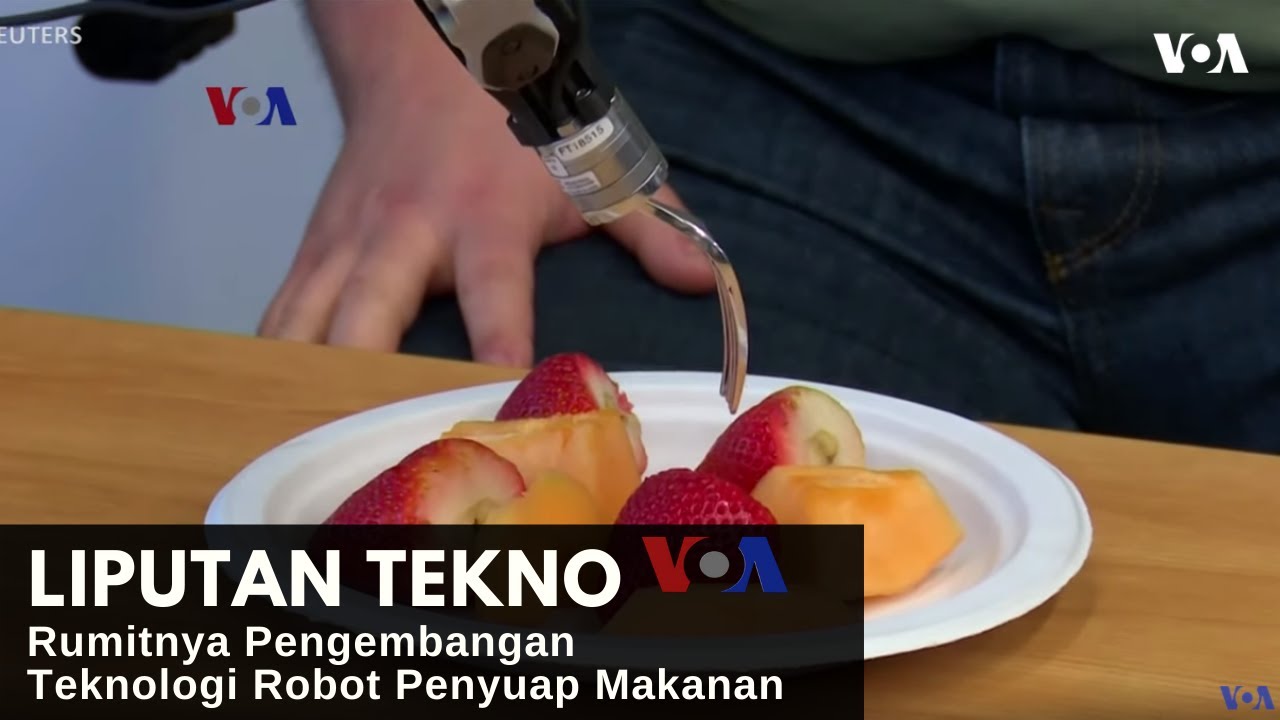 Rumitnya Pengembangan Teknologi Robot Penyuap Makanan