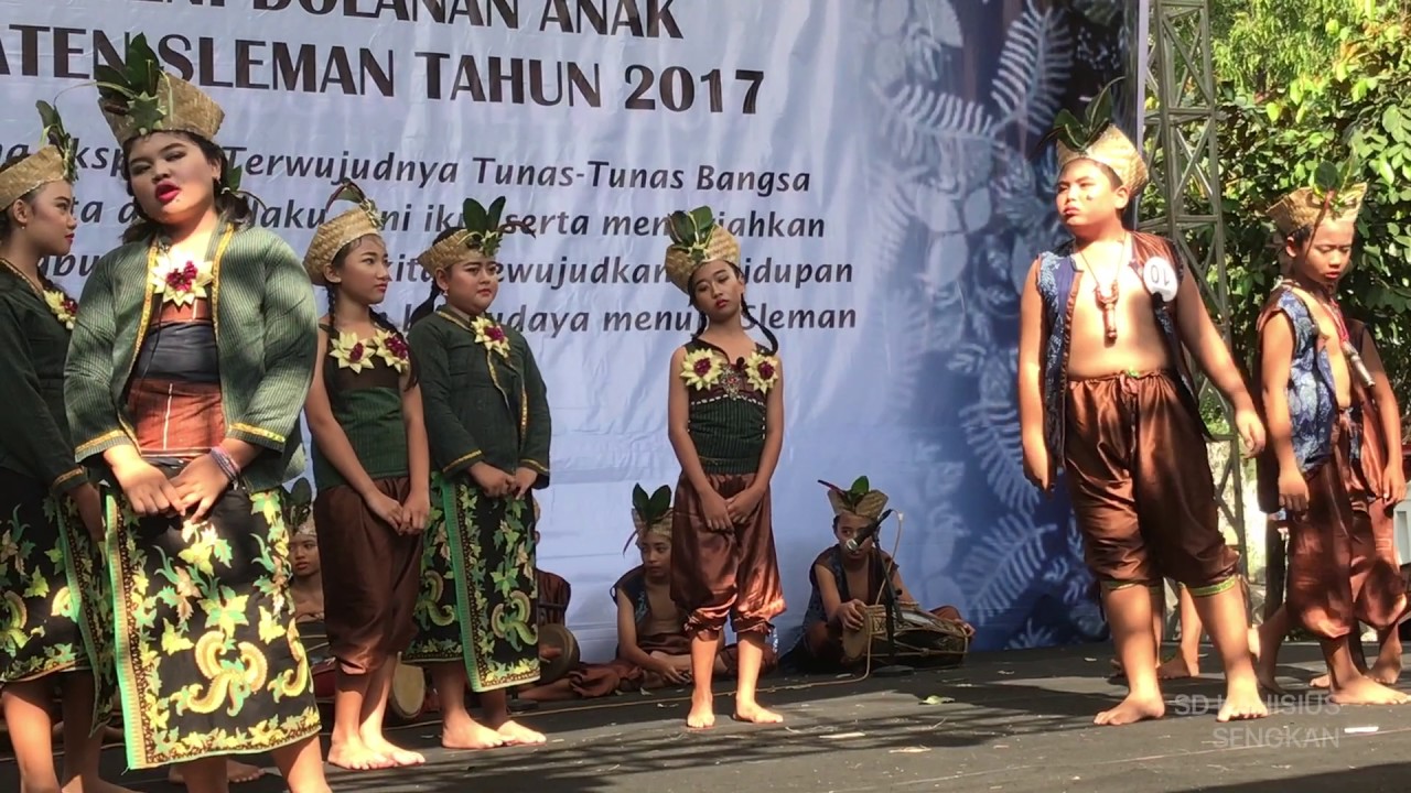 SD Kanisius Sengkan di Gelar Seni Dolanan Anak 2017