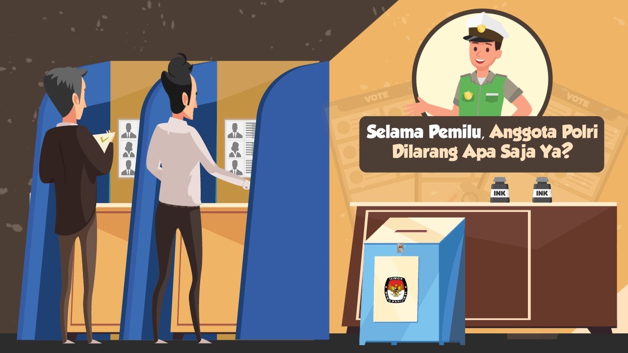 Selama Pemilu, Anggota Polri Dilarang Apa Saja Ya?