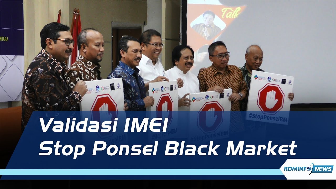 Stop Ponsel BM, Pemerintah Siapkan Regulasi Validasi IMEI