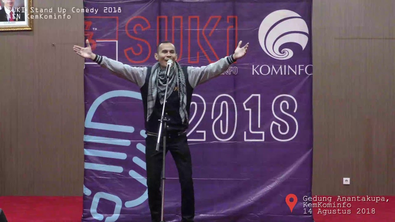 SUKI Stand Up Comedy Kominfo 2018