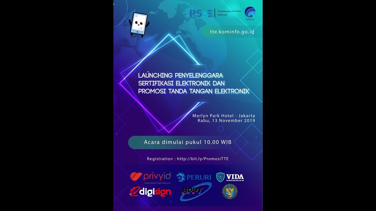 Talk Show PSrE Indonesia dan promosi tanda tangan elektronik