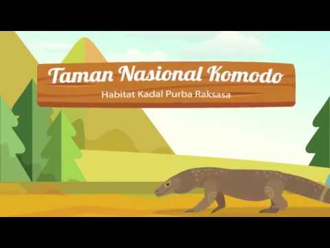 Taman Nasional Komodo, Habitat Kadal Purba Raksasa