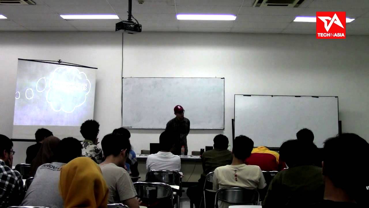 Tech in Asia Campus Visit 2014 with Arip Tirta from Urbanindo