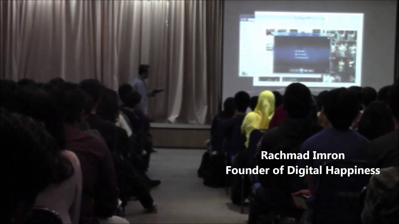 Tech in Asia Campus Visit with Rachmad Imron from DIgital Happiness