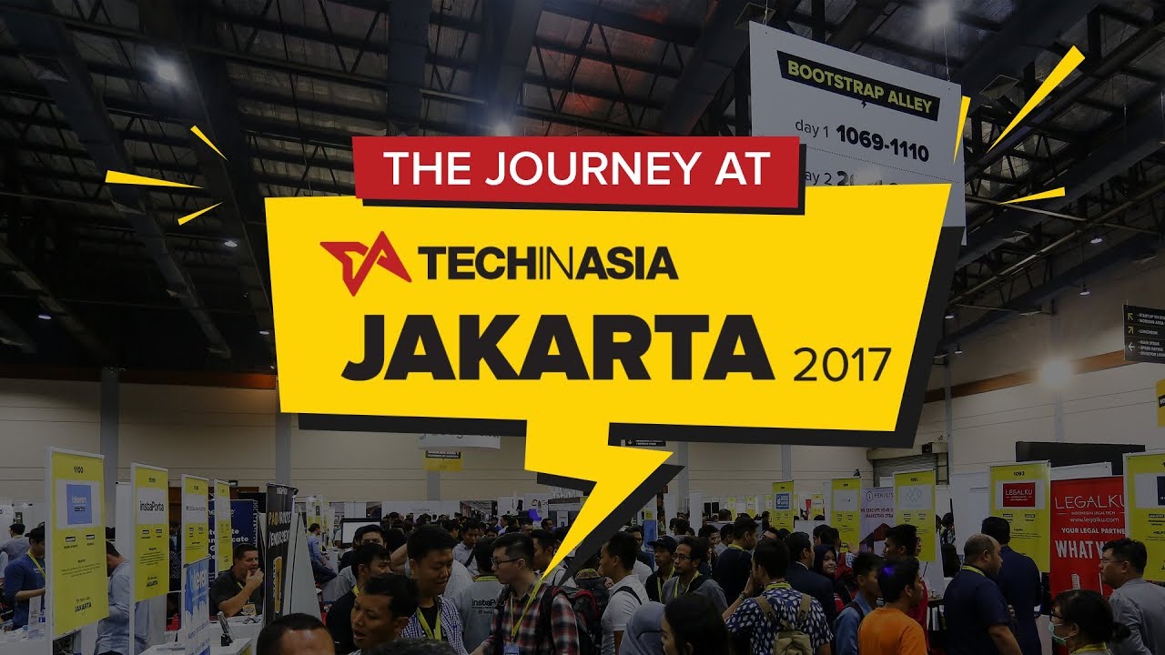 The Journey at Tech in Asia Jakarta 2017