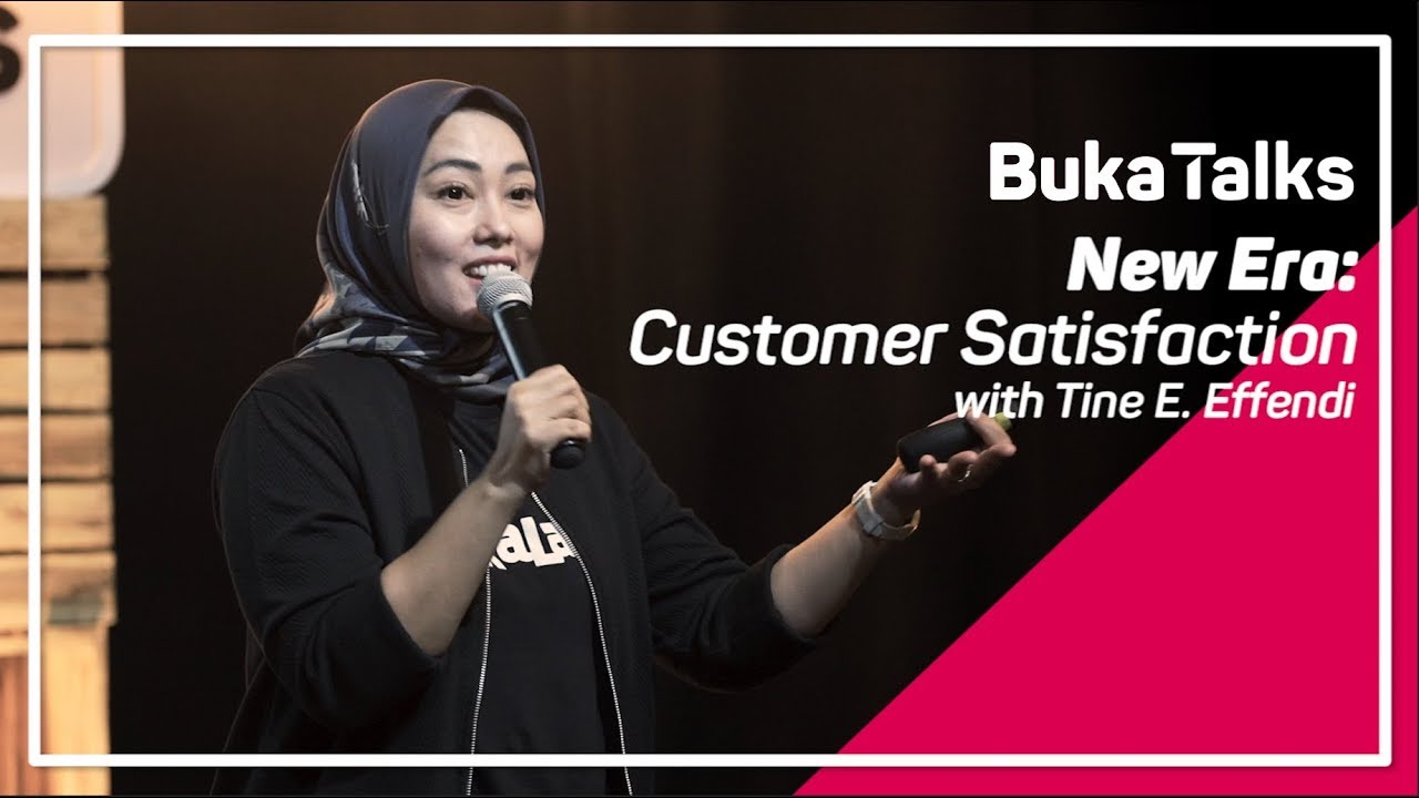 Tine E. Effendi - Customer Service Satisfaction in Bukalapak | BukaTalks