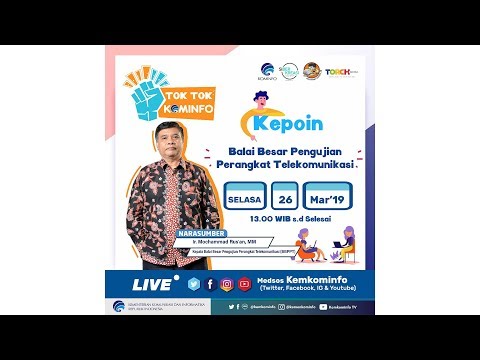 #TokTokKominfo  Eps 20 Kepoin Balai Besar Pengujian Perangkat Telekomunikasi  UPT @SDPPI_Kominfo