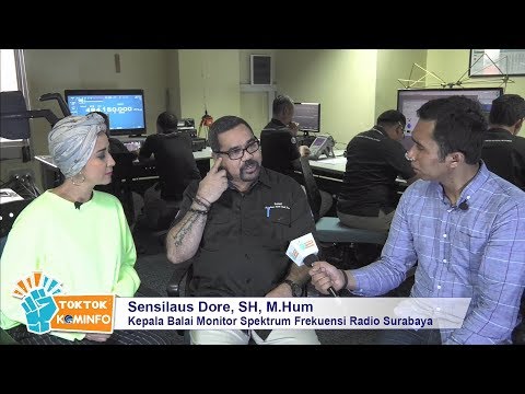 #TokTokKominfo Eps 22, Kepoin Balai Monitor Surabaya, Pak Sensilaus Dore, Kepala Balmon Surabaya