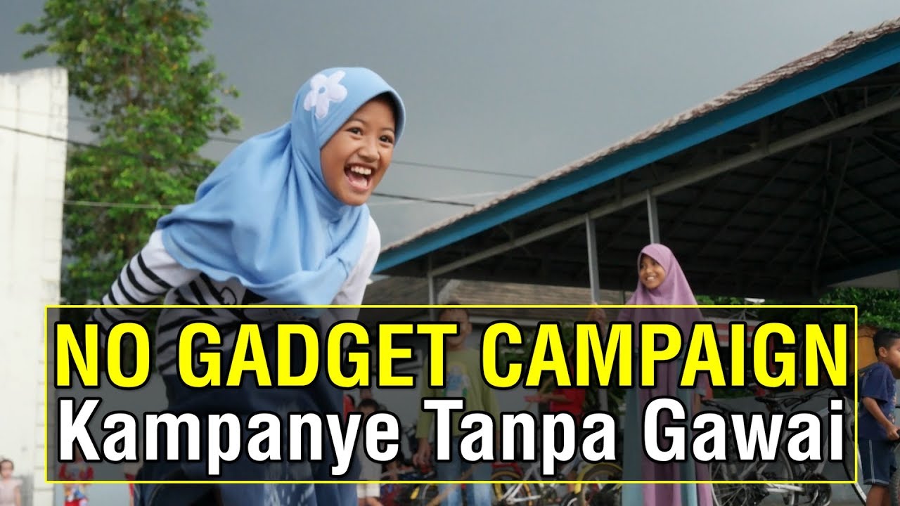 TRAILER No Gadget Campaign - Kampanye Tanpa Gawai - Smart School Online - Siberkreasi - ICTWatch