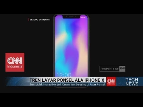 Tren Layar Ponsel ala Iphone X