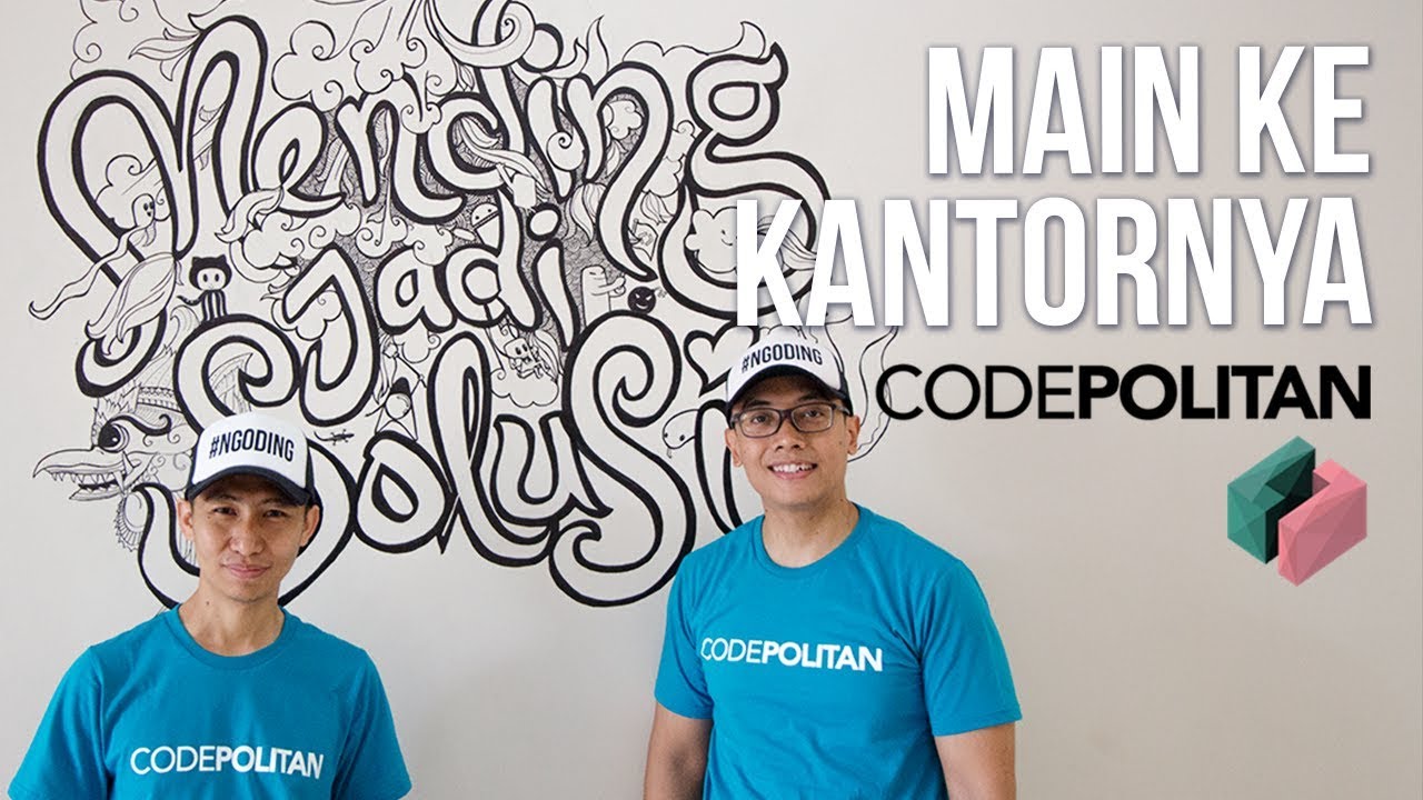 VLOG#01 - Main ke kantornya CODEPOLITAN