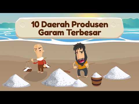 10 Daerah Produsen Garam Terbesar