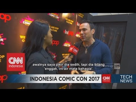 Ada Pemeran Tommy si Power Ranger Hijau di Indonesia Comic Con 2017