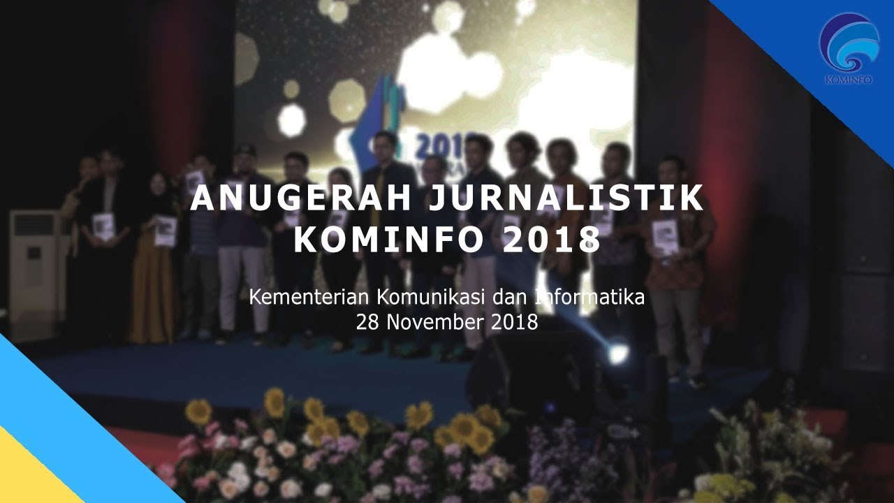 Anugerah Jurnalistik Kominfo 2018