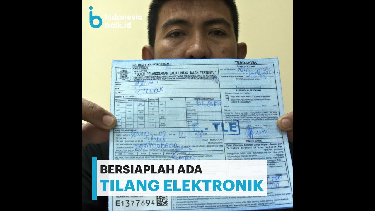 BERSIAPLAH ADA TILANG ELEKTRONIK