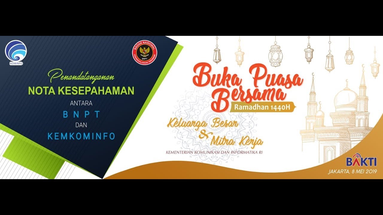 Buka Puasa Bersama Kemkominfo Ramadhan 1440 H