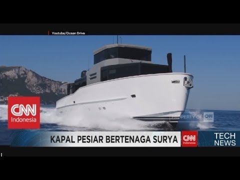 Canggih Juga Mewah! Kapal Pesiar Ini Gunakan Tenaga Surya - TechNews