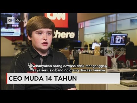 CEO Muda Berusia 14 Tahun Berbagi Cerita