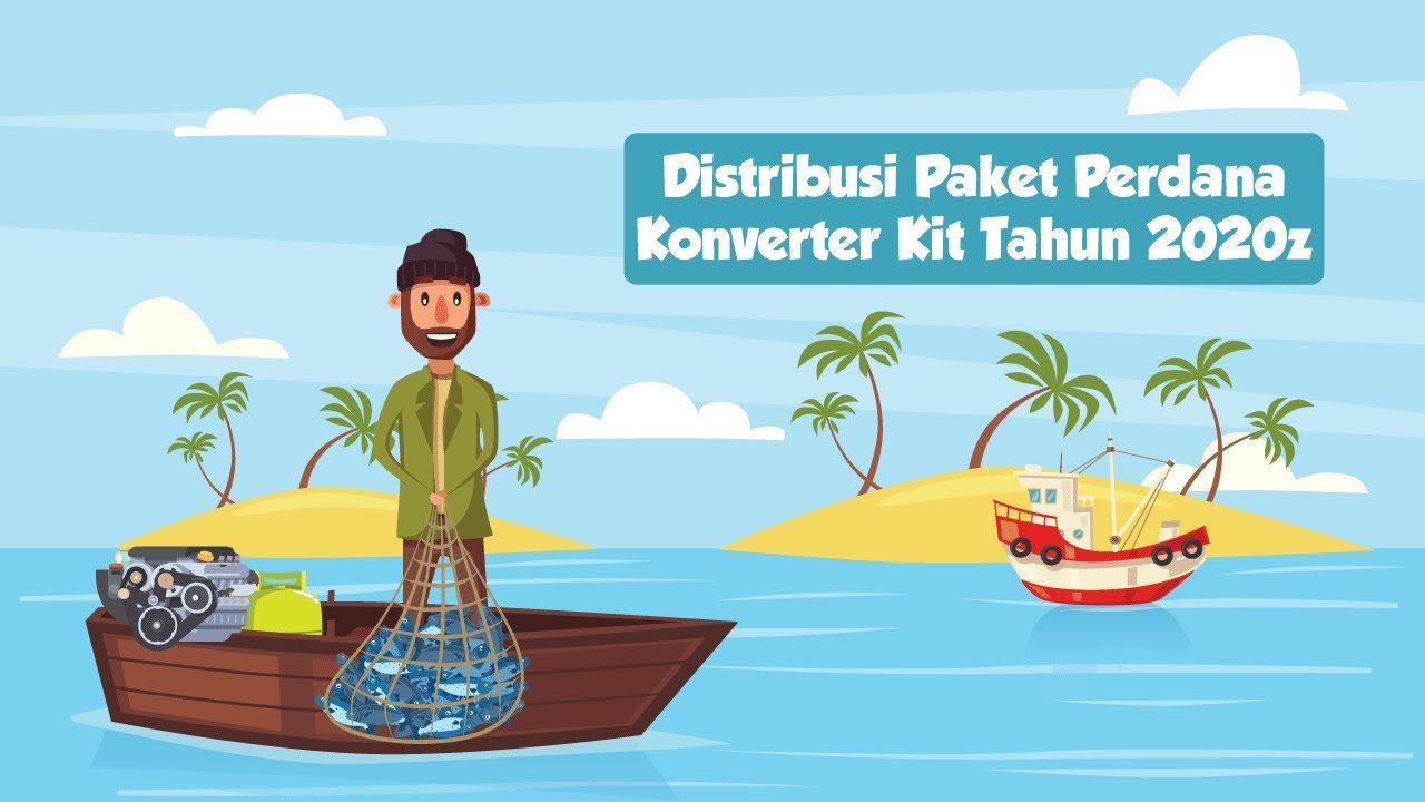 Distribusi Paket Perdana Konverter Kit Tahun 2020