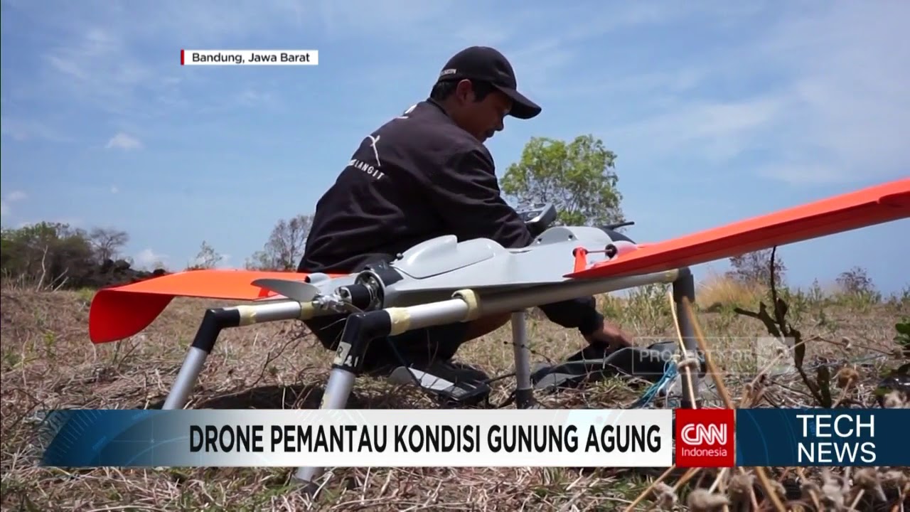 Drone Pemantau Situasi Gunung Berapi Karya Anak Bangsa