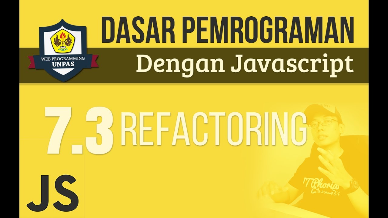 FUNCTION pada JAVASCRIPT : REFACTORING