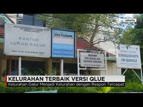 Galur, Kelurahan Terbaik Versi Aplikasi Qlue