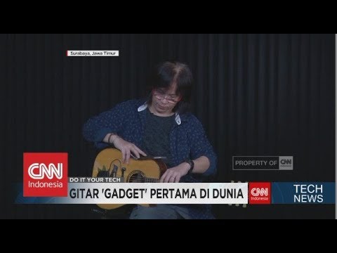 Gitar Ini Dilengkapi Gadget, Pertama di Dunia dan Buatan Indonesia