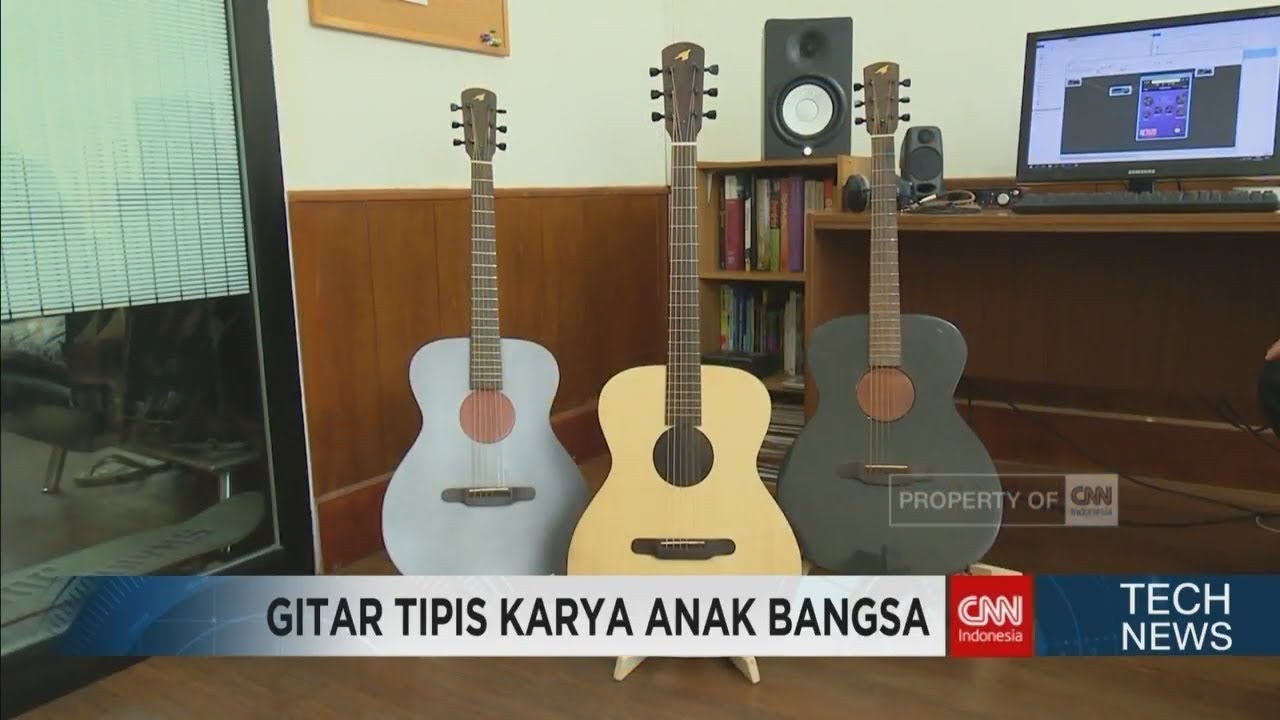 Gitar Super Tipis Ini Ternyata Karya Anak Bangsa