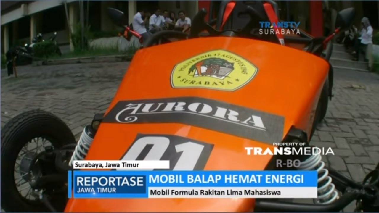 Hebat! Mobil Formula Hemat Energi Buatan Mahasiswa dari Surabaya