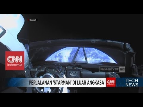 Inilah Mobil Tesla yang Mengarungi Luar Angkasa