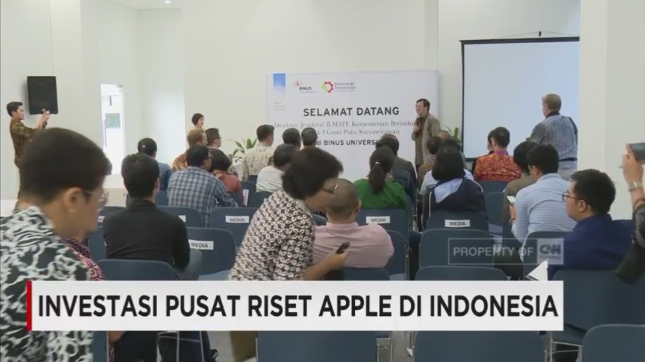 Investasi Pusat Riset Apple di Indonesia