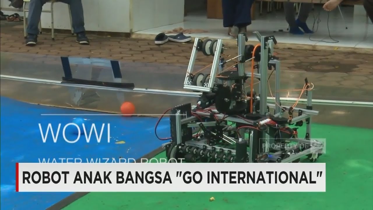 Keren! Robot Anak Bangsa Go Internasional