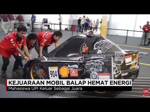 Mahasiswa UPI Raih Gelar Juara Mobil Balap Hemat Energi di London