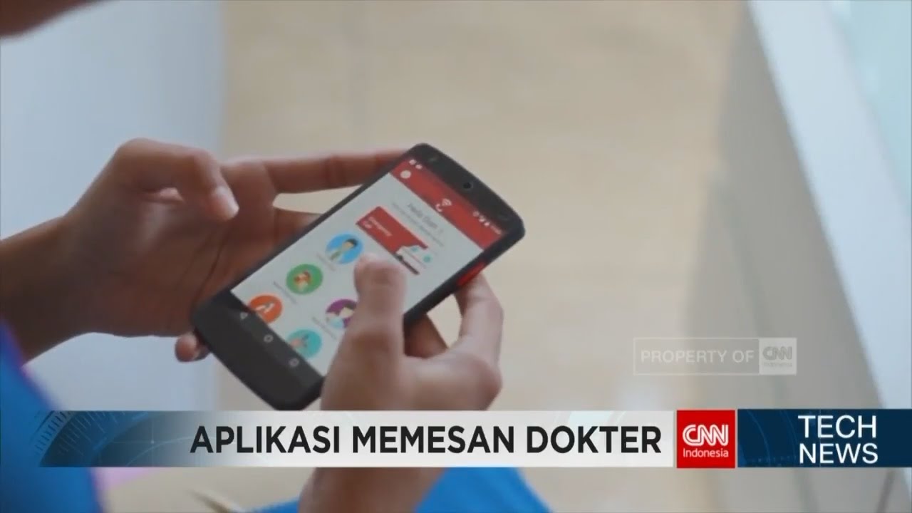 Memesan Dokter via Aplikasi