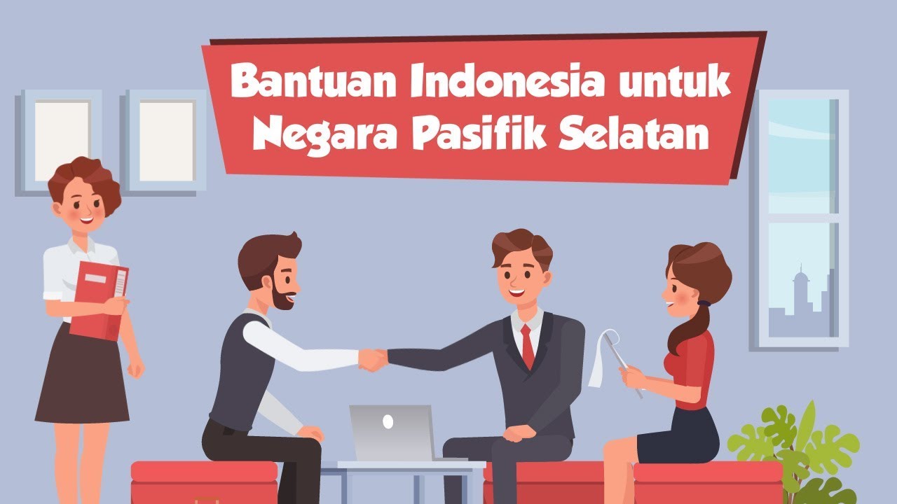 [Motion Grafis] Bantuan Indonesia untuk Negara Pasifik Selatan