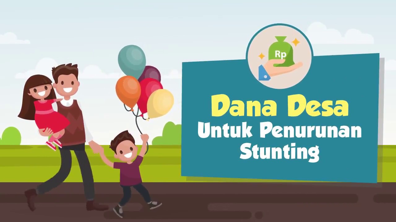 [Motion Grafis] Dana Desa untuk Penurunan Stunting