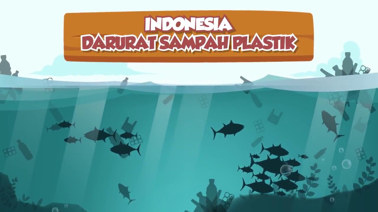 Motion Grafis Indonesia Darurat Sampah Plastik Ict Smkn Bawang