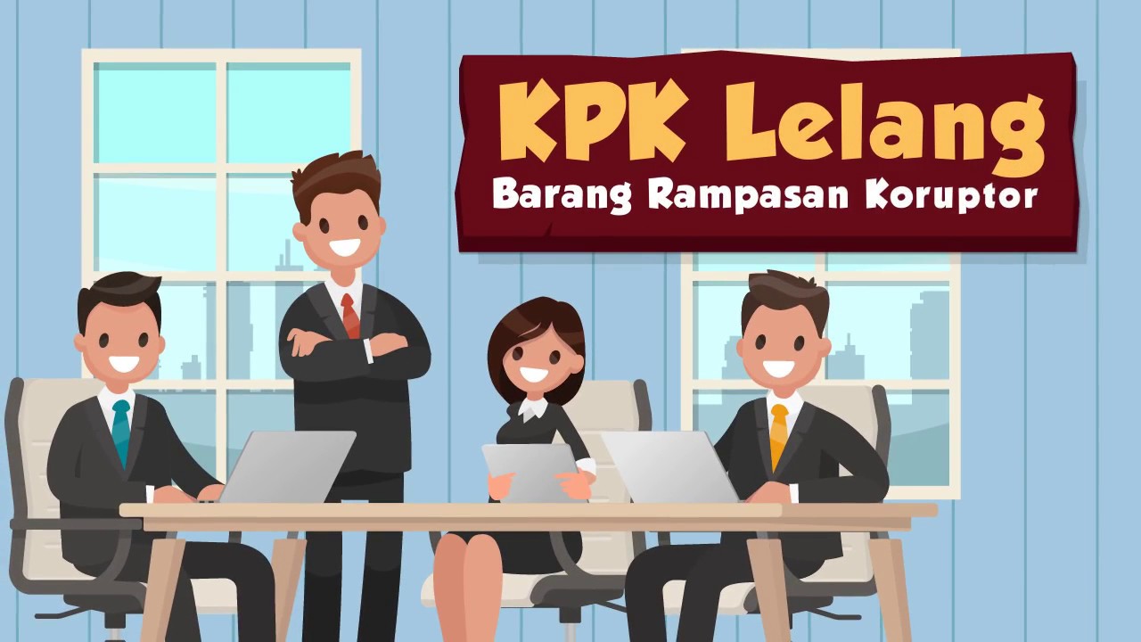 [Motion Grafis] KPK Lelang Barang Rampasan Koruptor