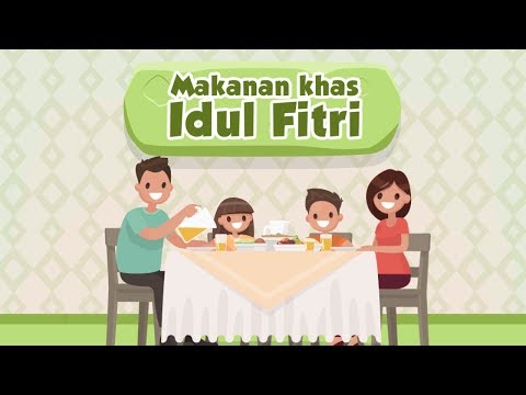 [Motion Grafis] Makanan Khas Idul Fitri