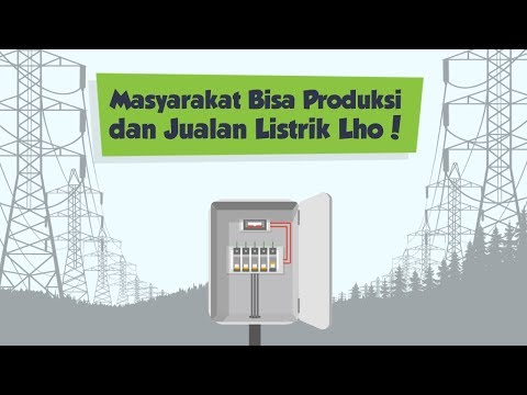 [Motion Grafis] Masyarakat Bisa Produksi dan Jualan Listrik Lho