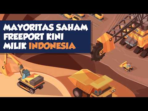 [Motion Grafis] Mayoritas Saham Freeport Kini Milik Indonesia