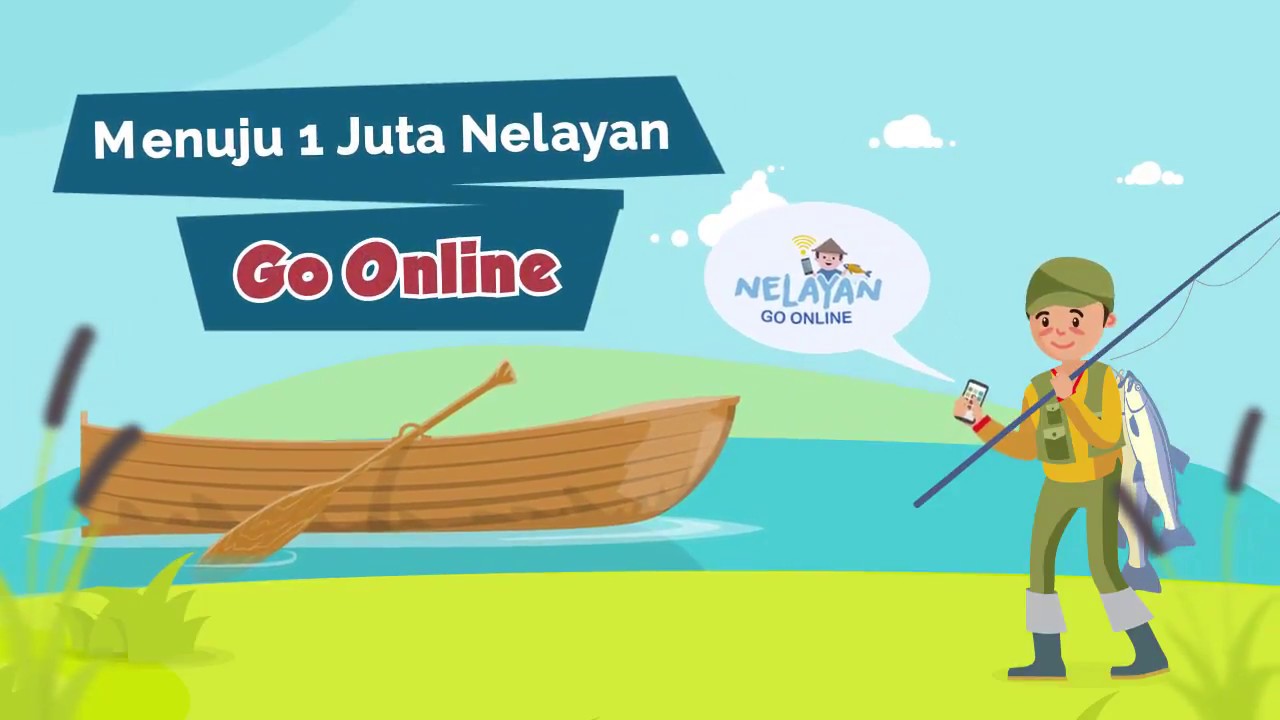 [Motion Grafis] Menuju 1 Juta Nelayan Go Online