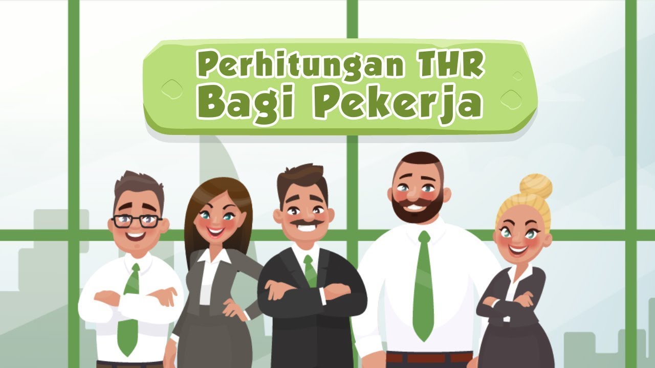 [Motion Grafis] Perhitungan THR Bagi Pekerja