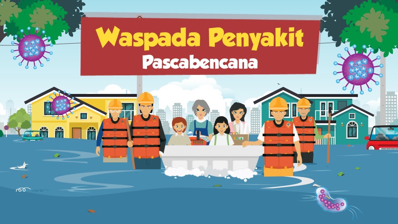 [Motion Grafis] Waspada Penyakit Pascabencana