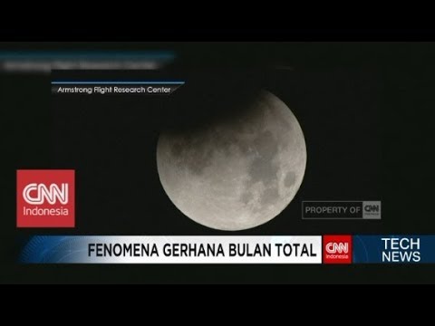 Pemandangan Super Blue Blood Moon di Berbagai Belahan Dunia