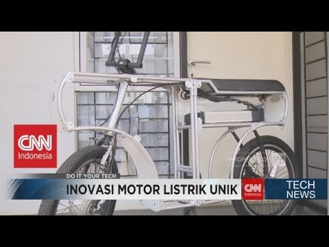 Pemuda Kreatif Ini Membuat Sendiri Motor Listrik Miliknya